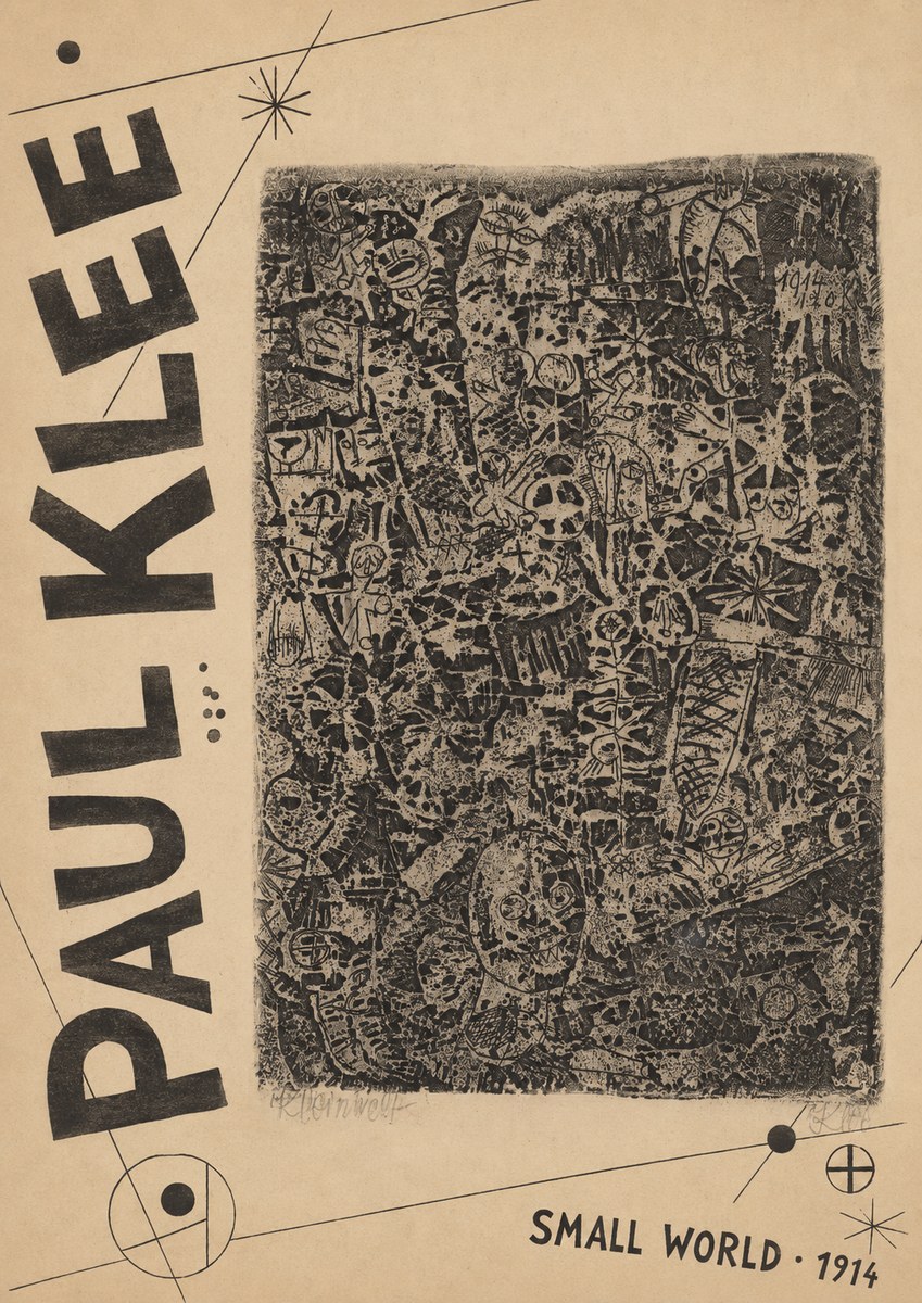 Paul Klee Small World No5 - Plakat