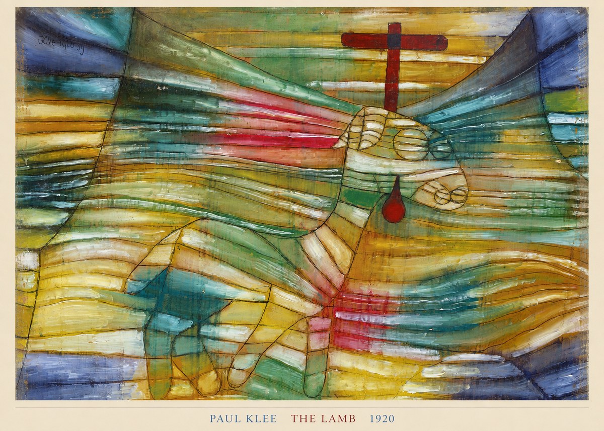 Paul Klee The Lamb No5 - Plakat