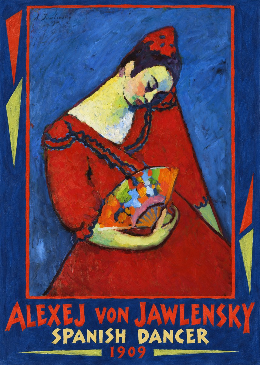Alexej von Jawlensky Spanish Dancer No2 - Plakat