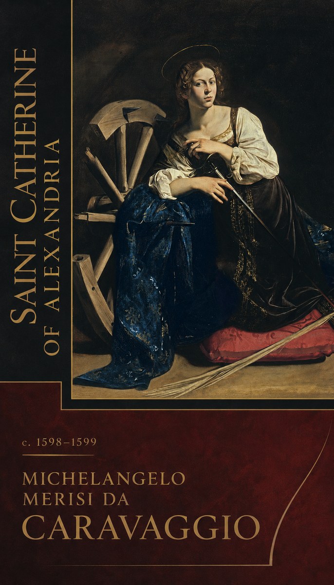 Michelangelo Merisi da Caravaggio Saint Catherine of Alexandria II No4 - Plakat