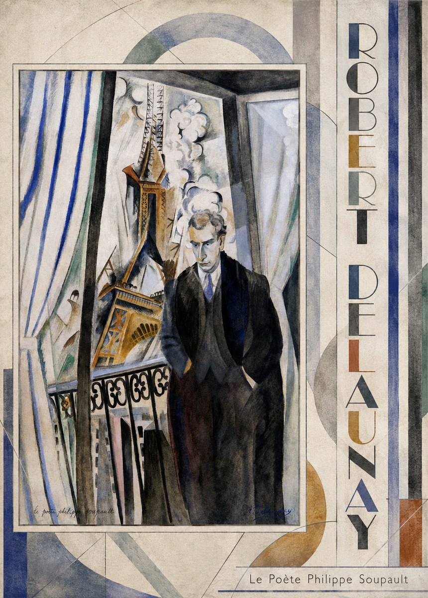 Robert Delaunay Le Poète Philippe Soupault No2 - Plakat