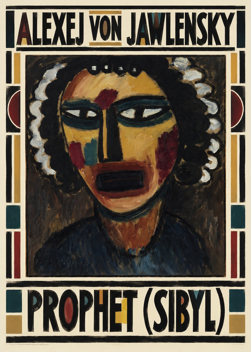 Alexej von Jawlensky Prophet (Sibil) No1 - Plakat
