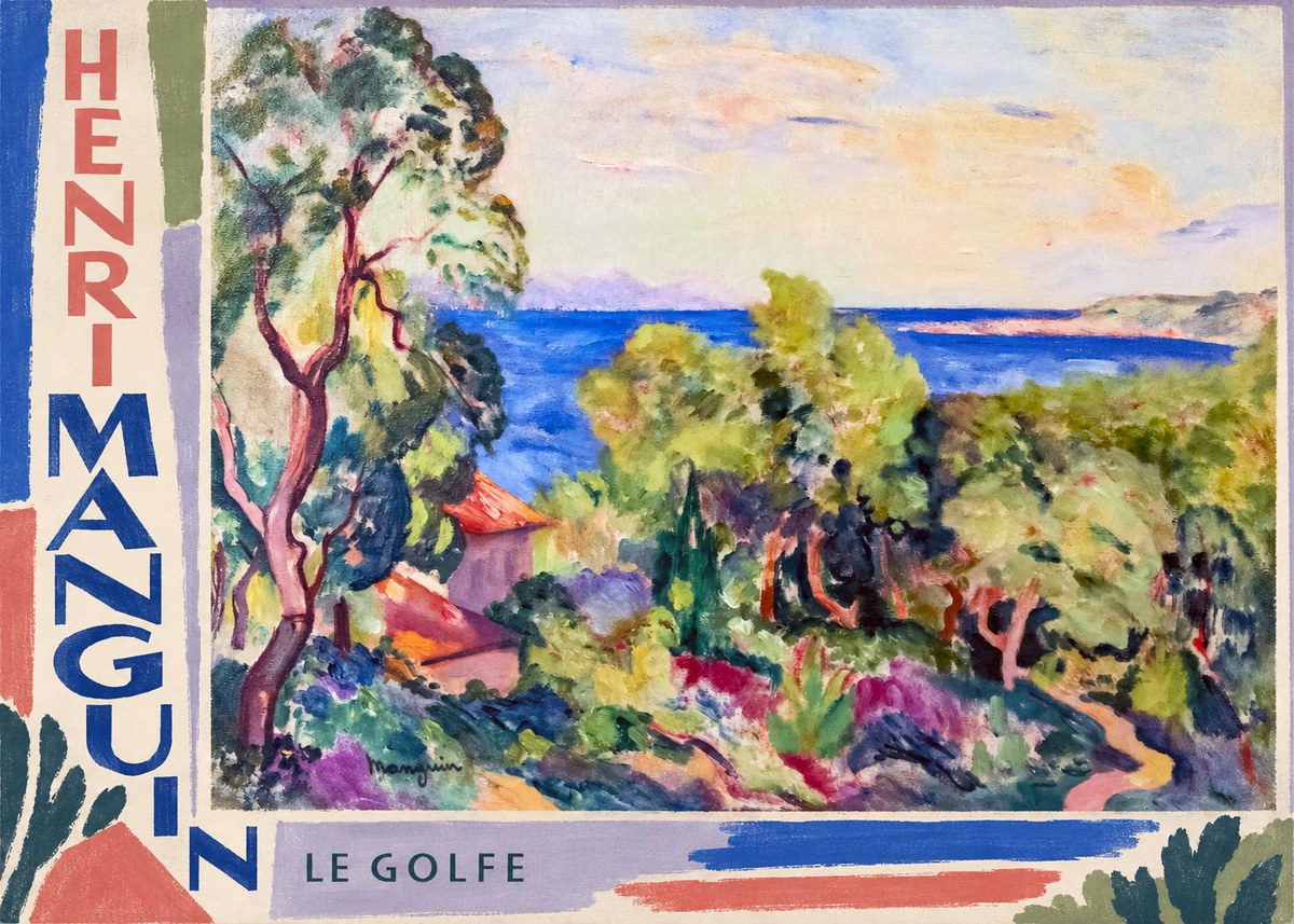 Henri Manguin Le Golfe No2 - Plakat