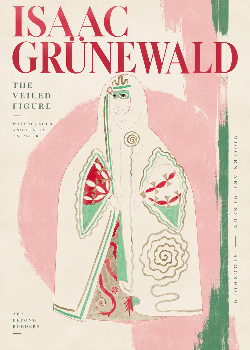 Isaac Grünewald The Veiled Figure No3 - Plakat
