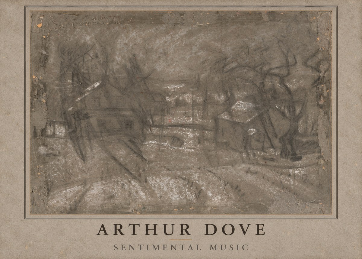 Arthur Dove Sentimental Music I No3 - Plakat