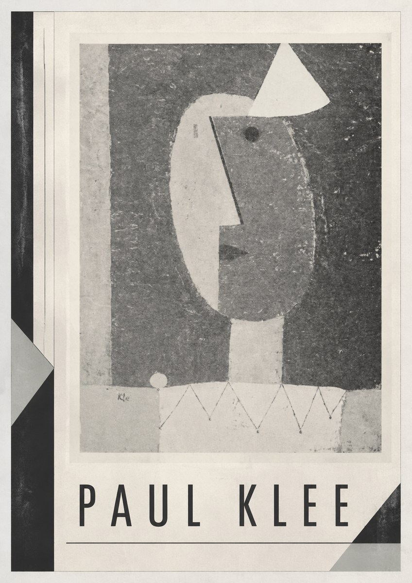 Paul Klee The Clown No3 - Plakat