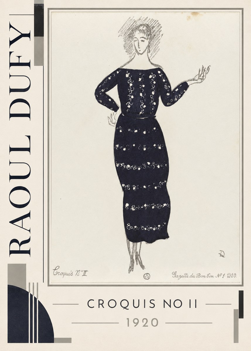 Raoul Dufy Croquis N° Ii No2 - Plakat
