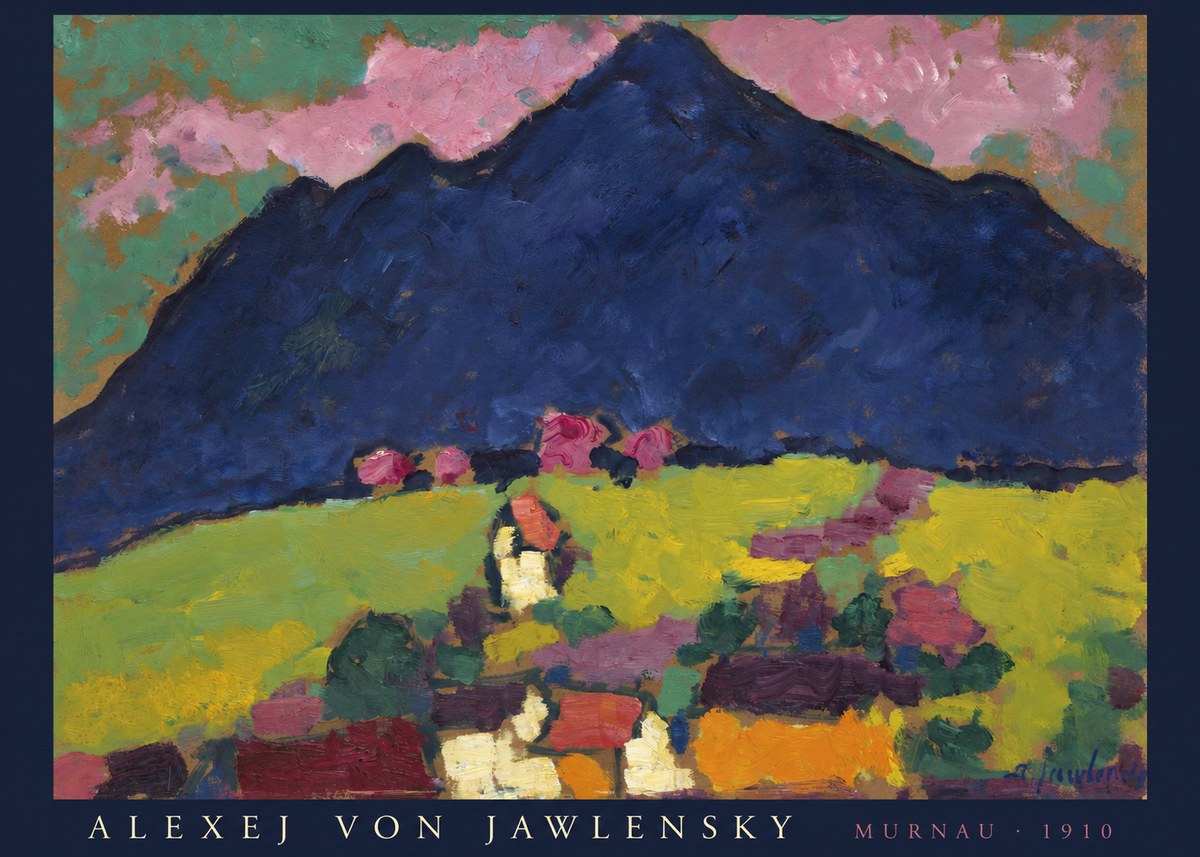 Alexej von Jawlensky Murnau No6 - Plakat