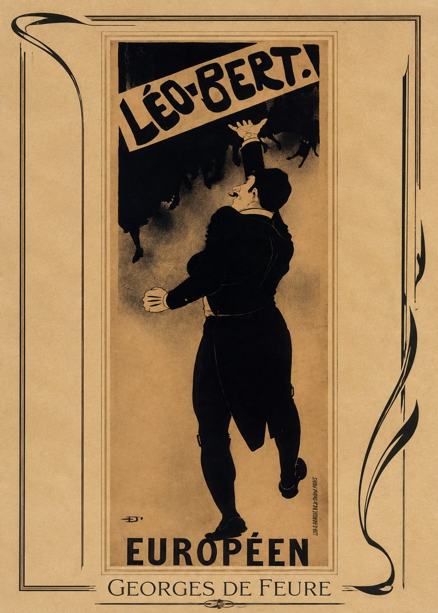 Georges de Feure Léo-bert! II No1 - Plakat