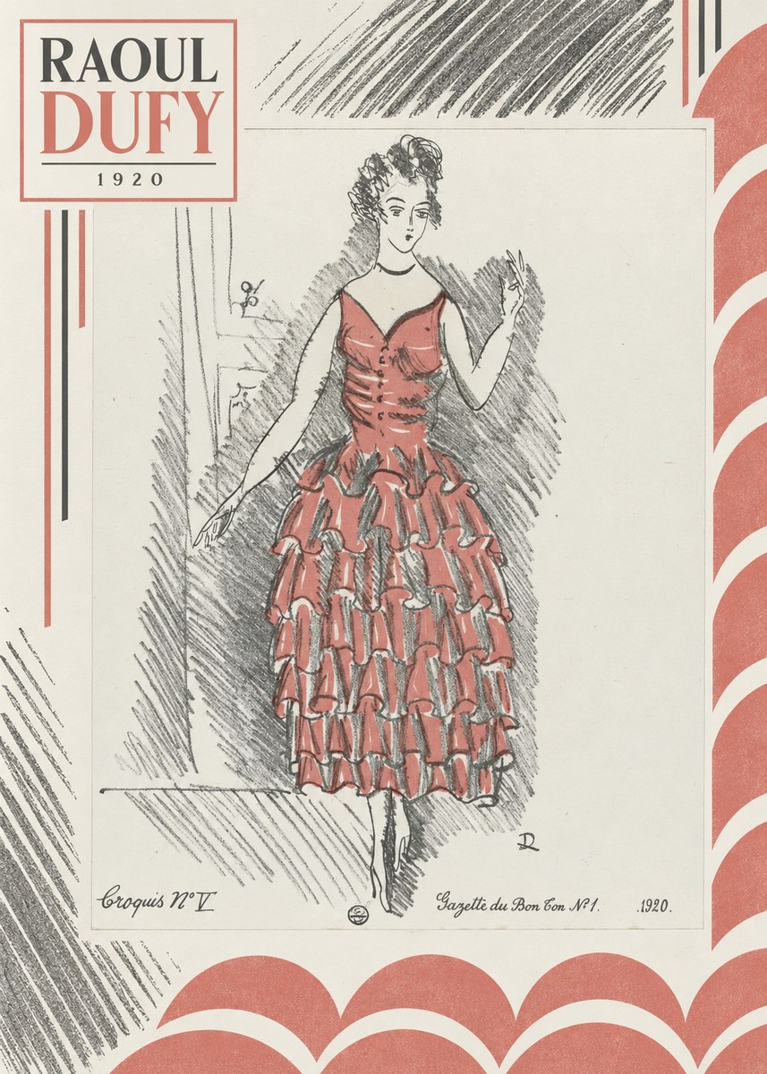 Raoul Dufy Croquis N°v No6 - Plakat