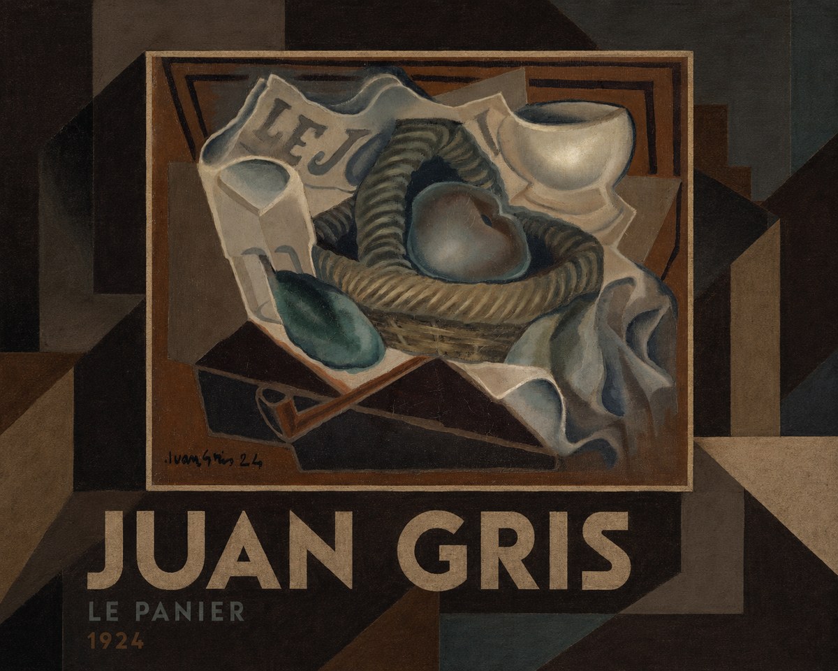 Juan Gris Le Panier No5 - Plakat