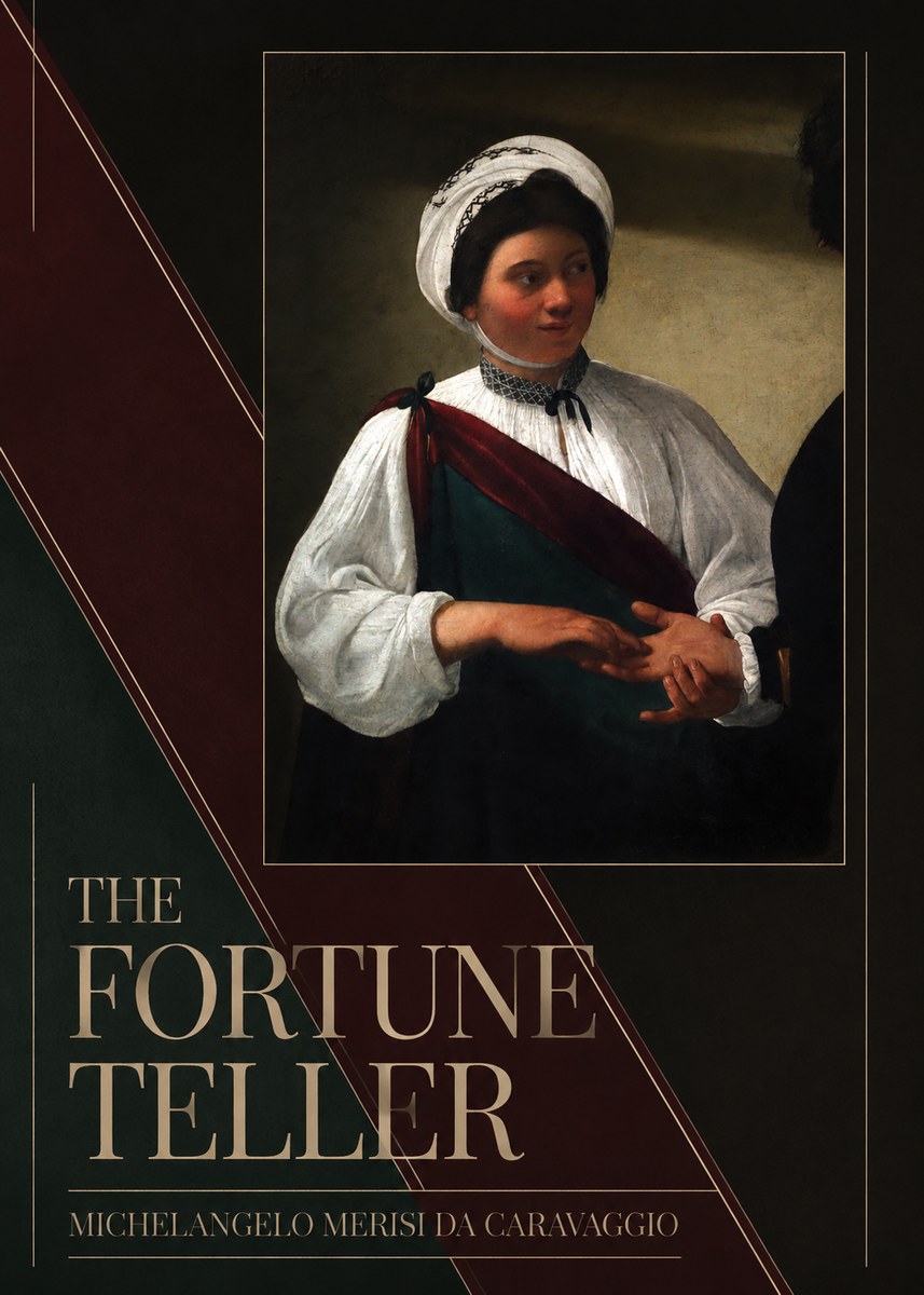 Michelangelo Merisi da Caravaggio The Fortune Teller IV No4 - Plakat
