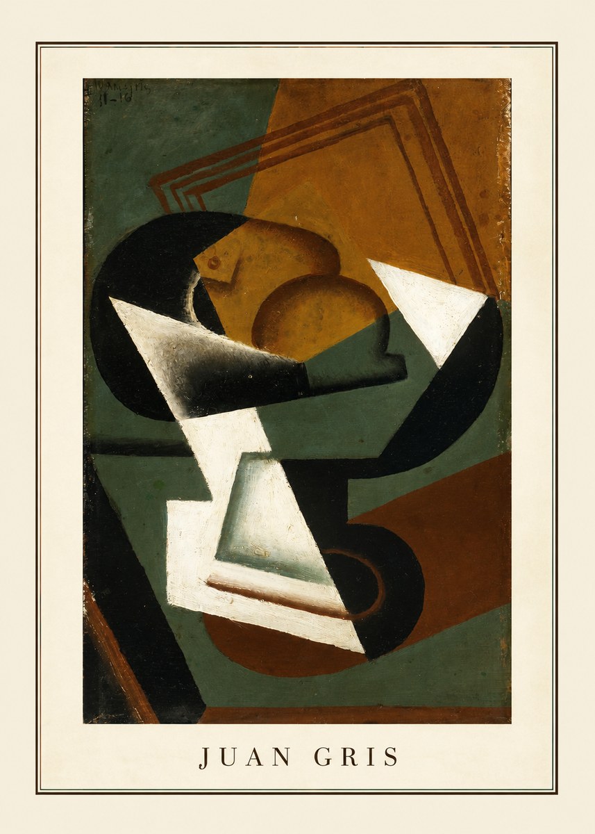 Juan Gris Nature Morte No3 - Plakat