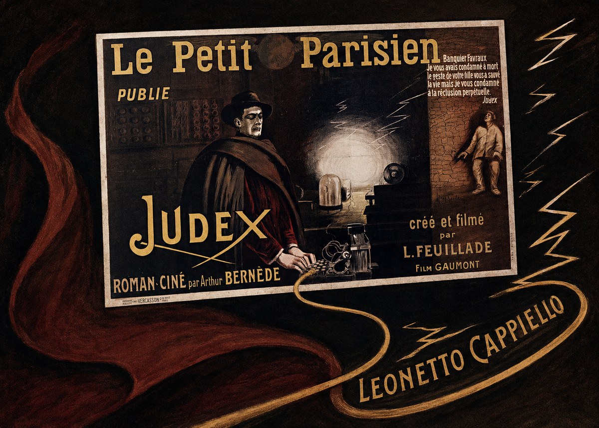 Leonetto Cappiello Judex No6 - Plakat
