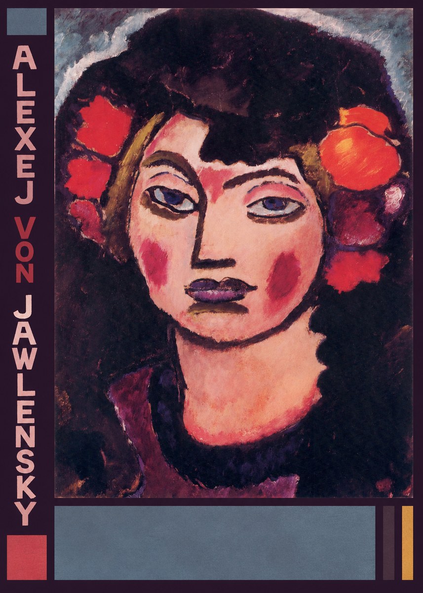 Alexej von Jawlensky Portrait of a Woman No2 - Plakat