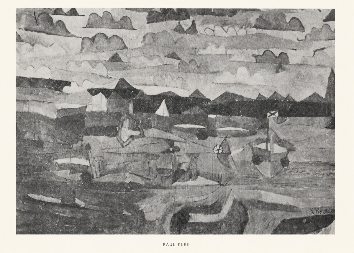 Paul Klee Coastal Landscape No6 - Plakat