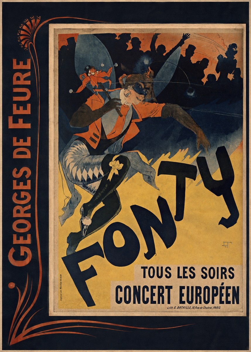 Georges de Feure Fonty II No2 - Plakat