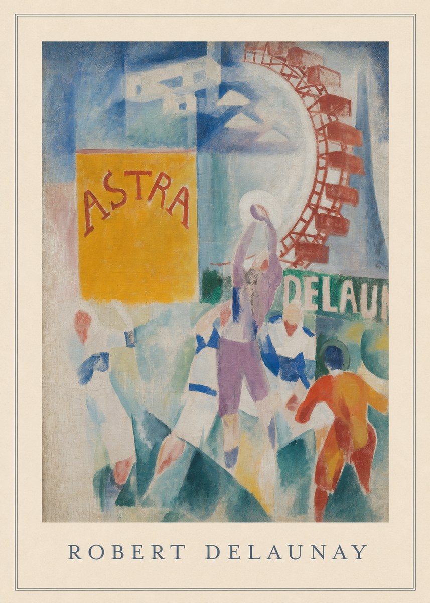 Robert Delaunay Poster for Astra No4 - Plakat