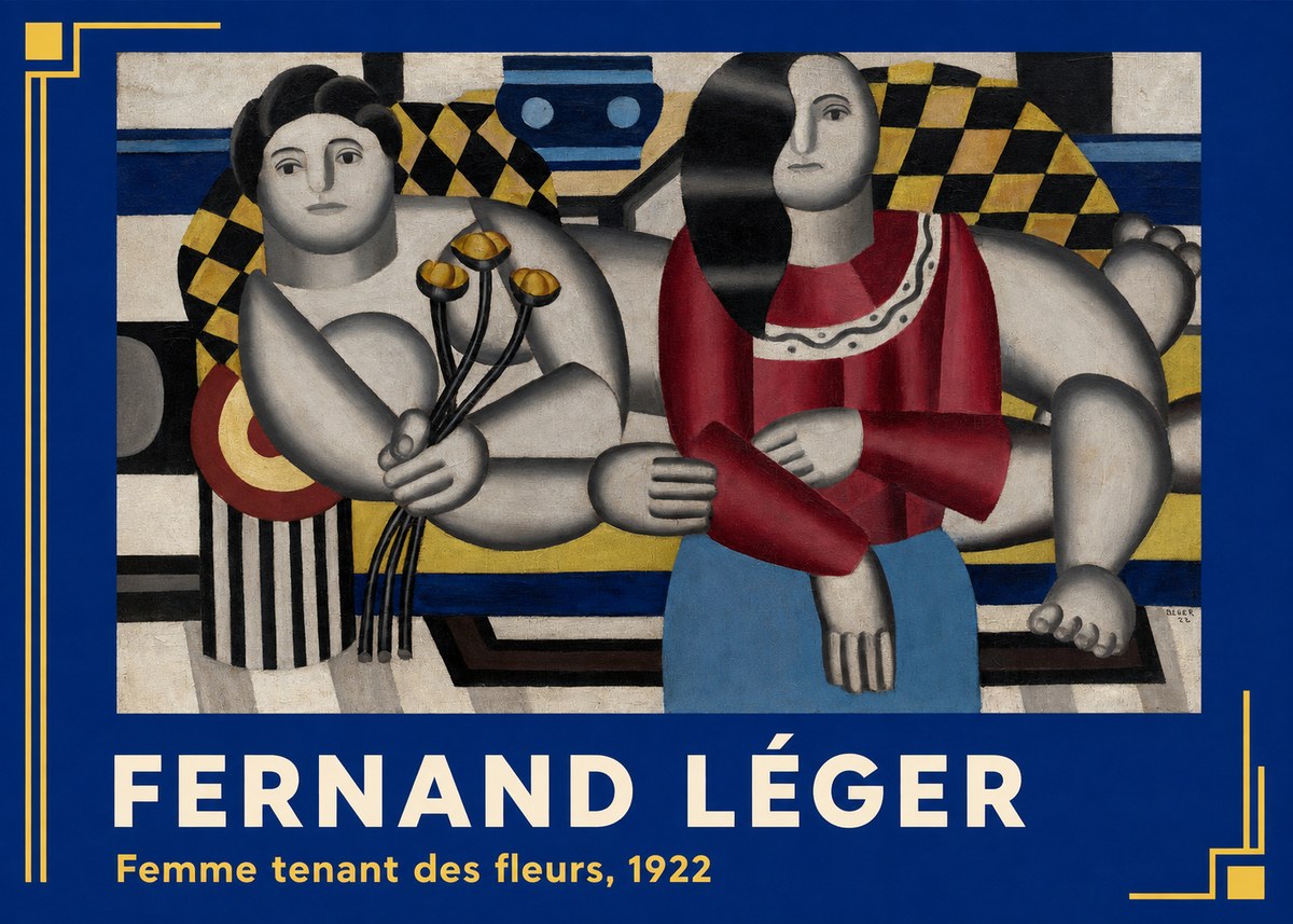 Fernand Léger Two Women No3 - Plakat