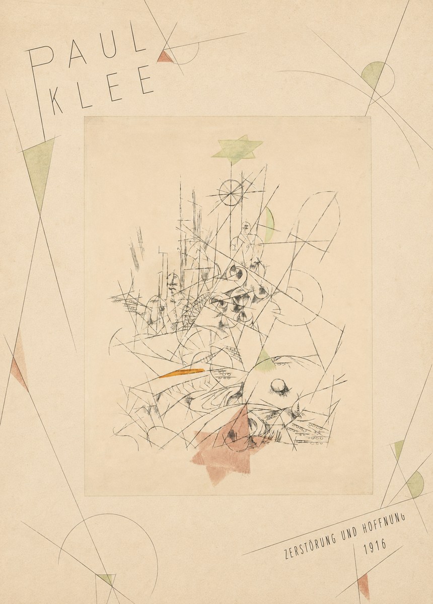 Paul Klee Zerstörung Und Hoffnung II No5 - Plakat