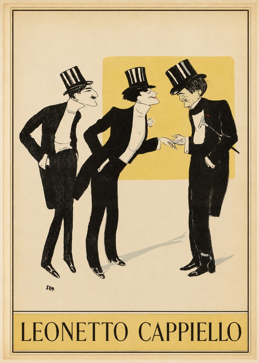 Leonetto Cappiello Leonetto Cappiello IV No1 - Plakat