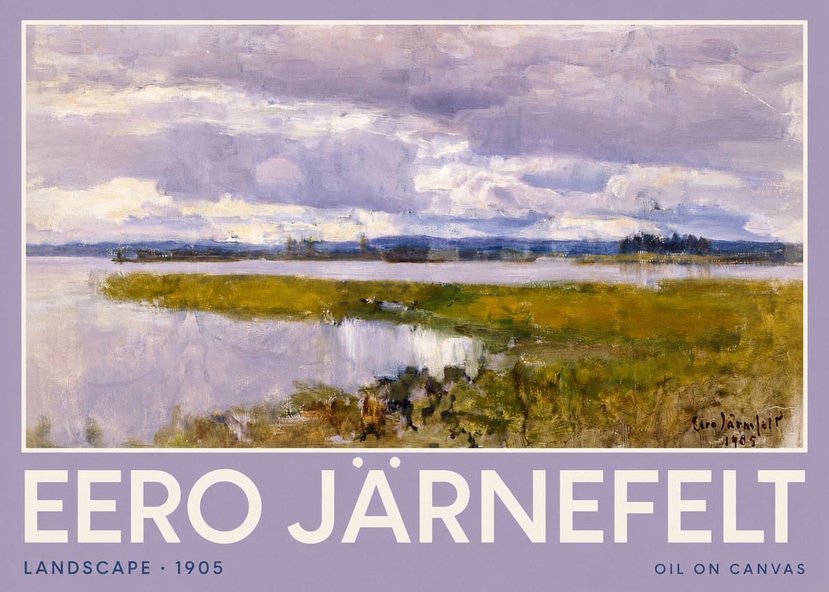 Eero Järnefelt Landscape No2 - Plakat