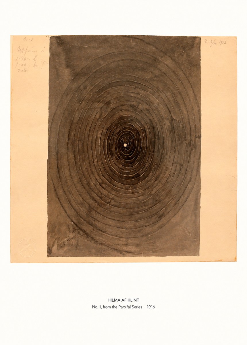 Hilma af Klint No. 1, from the Parsifal Series No6 - Plakat