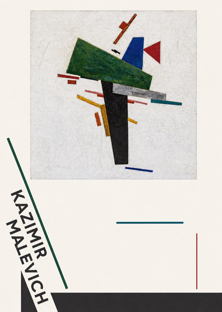 Kazimir Malevich Suprematist Composition II No2 - Plakat