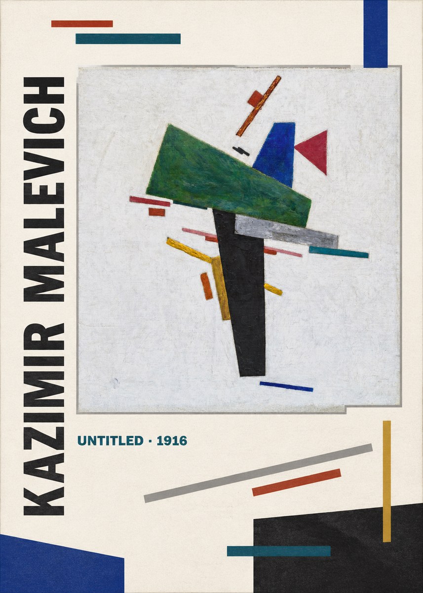 Kazimir Malevich Suprematist Composition II No5 - Plakat