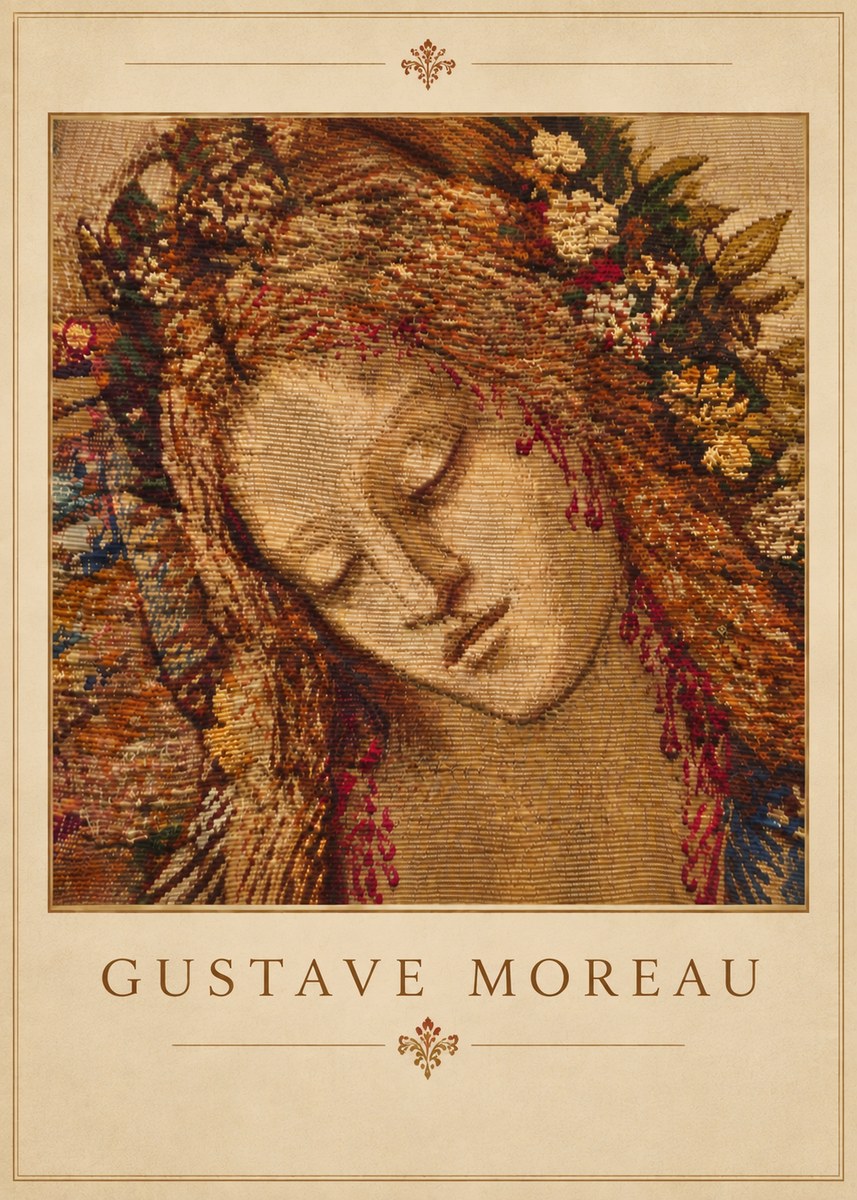 Gustave Moreau Salomé II No5 - Plakat
