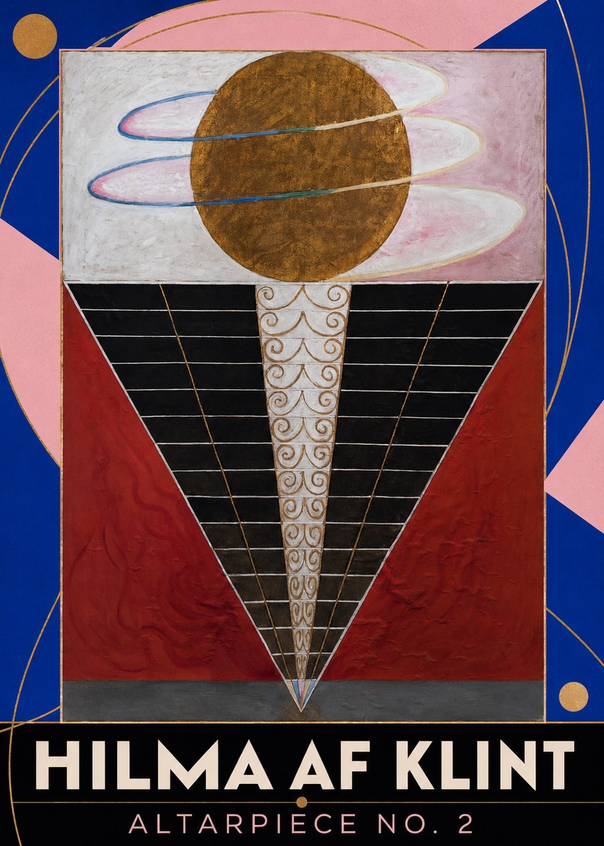 Hilma af Klint The Ten Largest, No. 1, Childhood II No6 - Plakat
