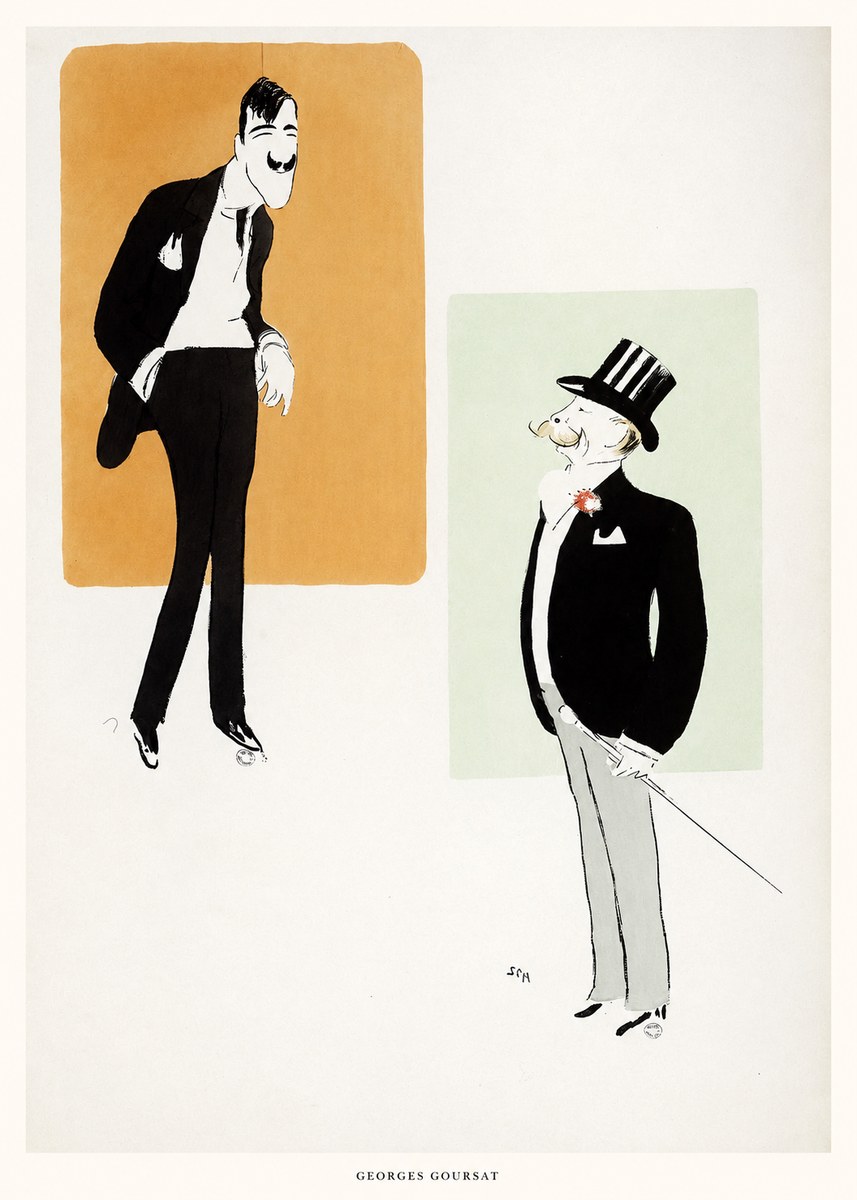 Georges Goursat Georges Goursat VIII No6 - Plakat