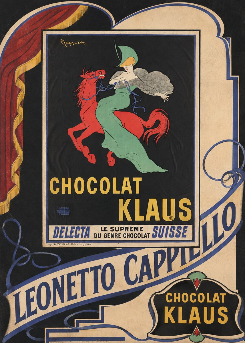 Leonetto Cappiello Chocolat Klaus III No6 - Plakat