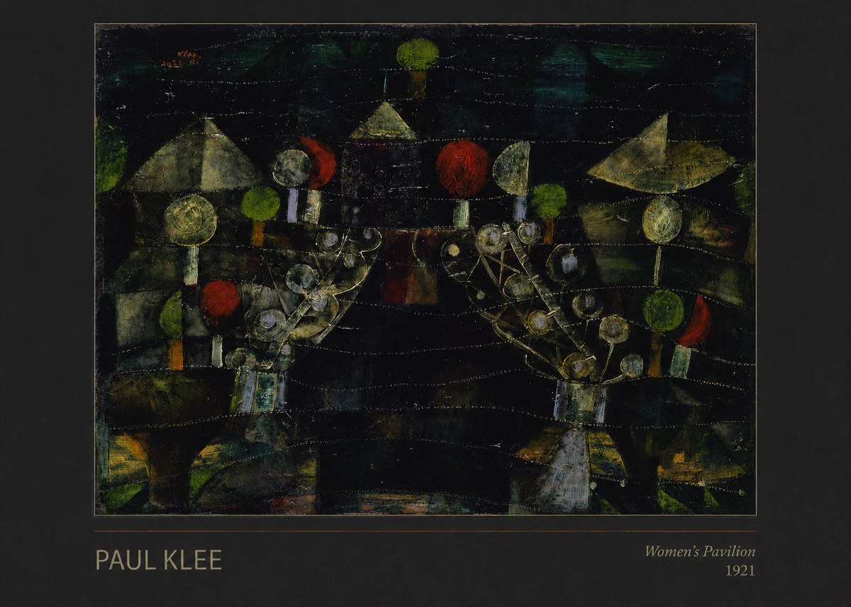 Paul Klee Women's Pavilion No5 - Plakat