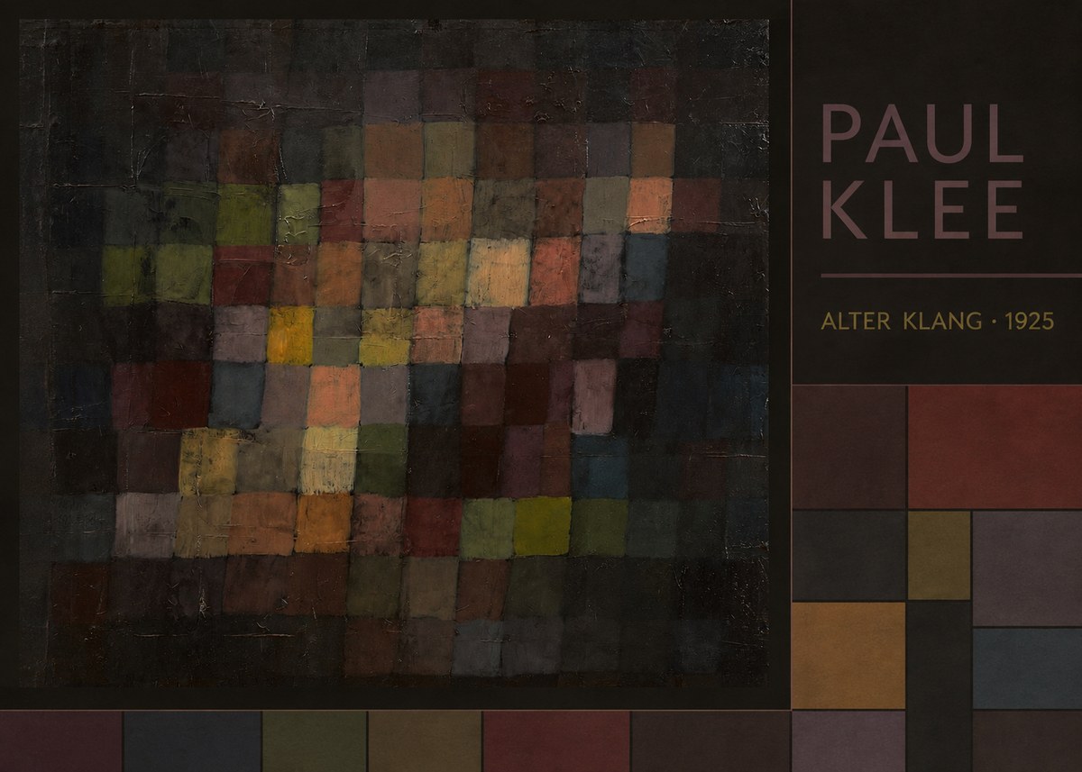 Paul Klee Alter Klang No1 - Plakat