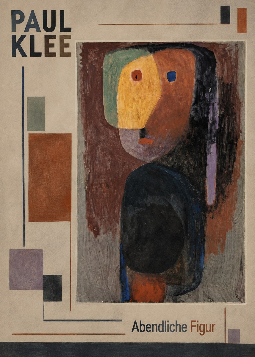Paul Klee Abendliche Figur No2 - Plakat