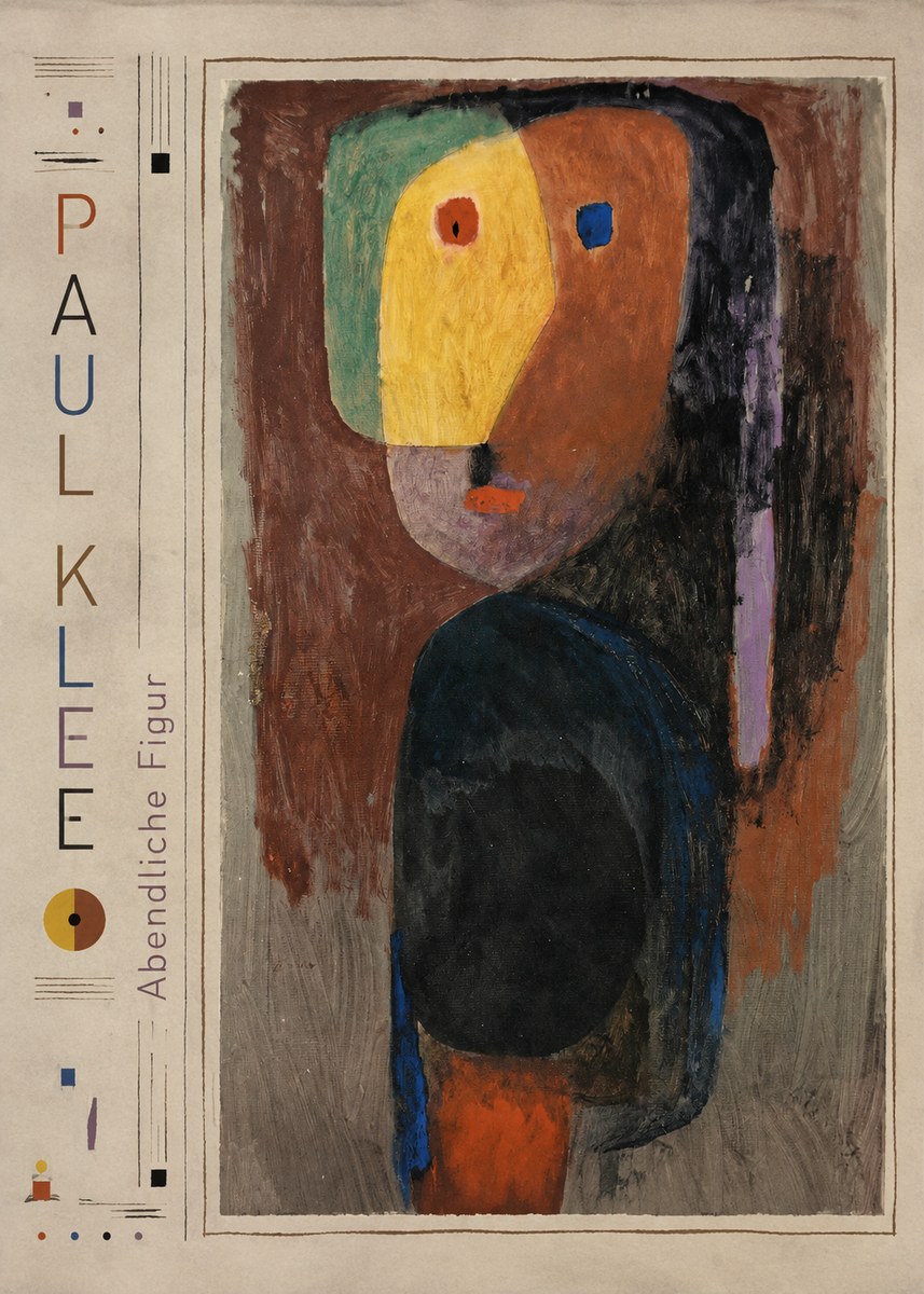 Paul Klee Abendliche Figur No3 - Plakat