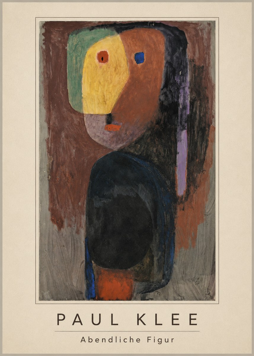 Paul Klee Abendliche Figur No4 - Plakat